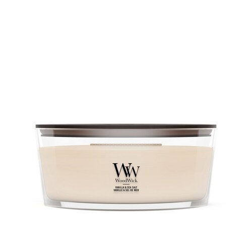 WoodWick Vanilla & Sea Salt Ellipse Candle