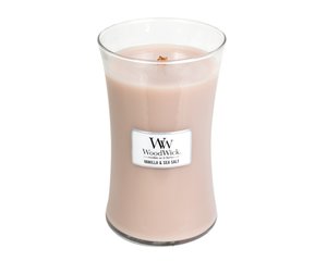 WoodWick Vanilla & Sea Salt Large Candle - afbeelding 2
