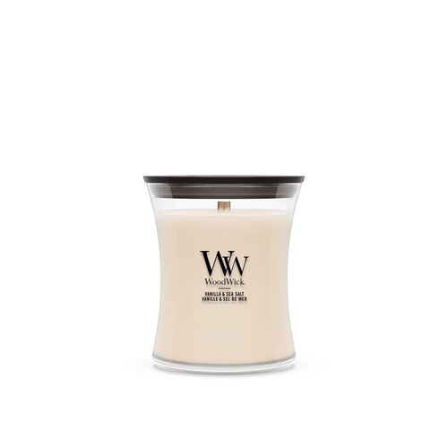 WoodWick Vanilla & Sea Salt Medium Candle