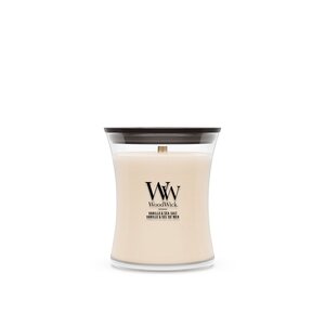 WoodWick Vanilla & Sea Salt Medium Kaars