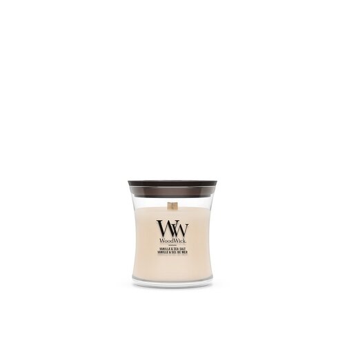 WoodWick Vanilla & Sea Salt Mini Candle