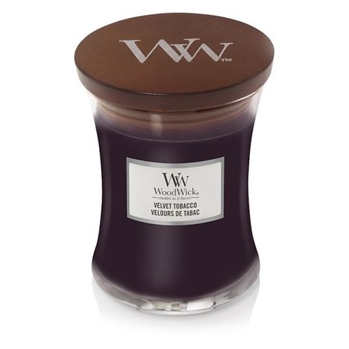 WoodWick Velvet Tobacco Medium Candle