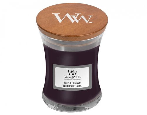 WoodWick Velvet Tobacco Mini Candle