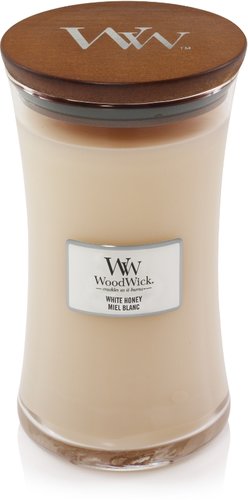WoodWick White Honey Large Candle