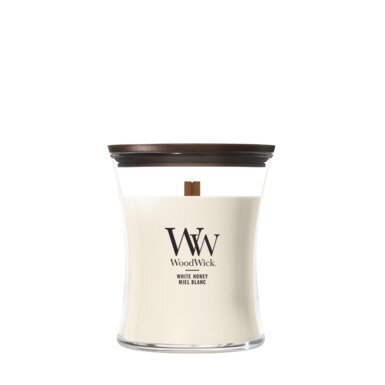 WoodWick White Honey Medium Candle
