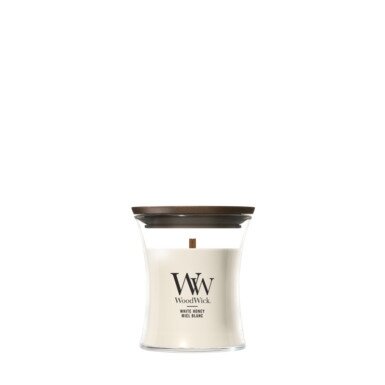 WoodWick White Honey Mini Candle