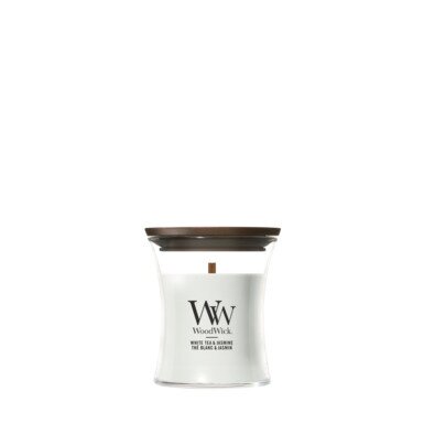 WoodWick White Tea & Jasmine Kleine Kaars