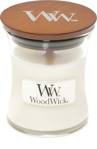 WoodWick White Teak Mini Candle - afbeelding 1