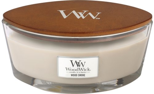 WoodWick Wood Smoke Ellipse Candle - afbeelding 1