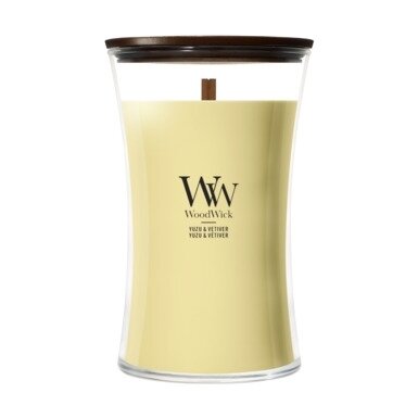 WoodWick Yuzu Vetiver Large Candle