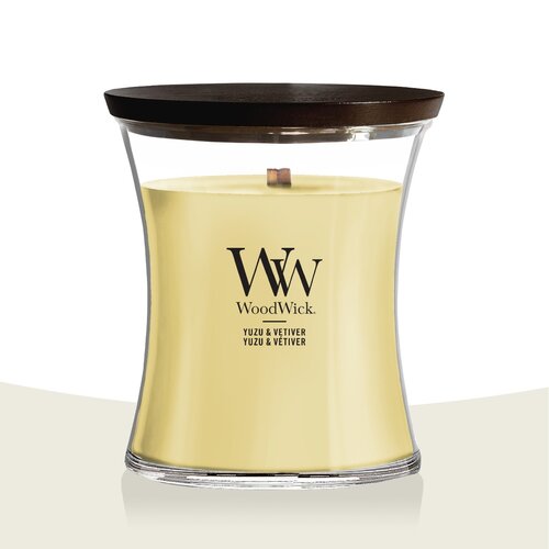 WoodWick Yuzu Vetiver Medium Candle