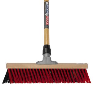 X-Bezem Buiten Rood/Zwart