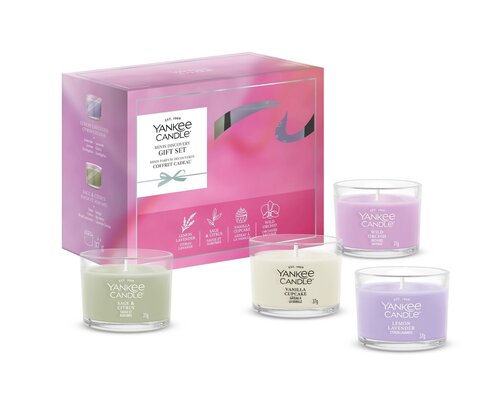 Yankee Candle 4 Mini Filled Votive Gift Set - afbeelding 1
