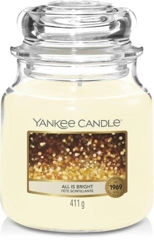 Yankee Candle All is Bright Medium Jar