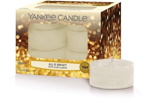 Yankee Candle All is Bright Tea Lights 12 st