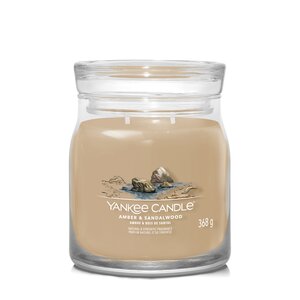 Yankee Candle Amber & Sandalwood Signature Medium