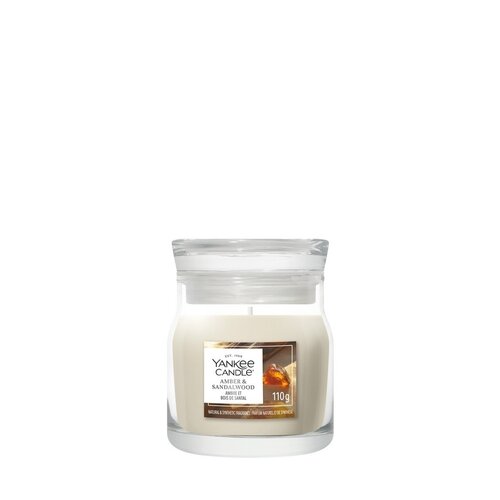 Yankee Candle Amber & Sandalwood Small Jar