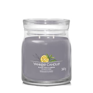Yankee Candle Black Tea & Lemon Signature Medium