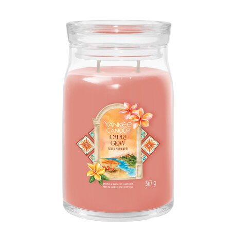 Yankee Candle Capri Glow Signature Large