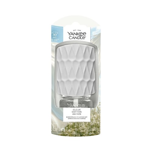 Yankee Candle Clean Cotton ScentPlug Starter Kit EU