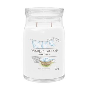 Yankee Candle Clean Cotton Signature Large