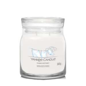 Yankee Candle Clean Cotton Signature Medium