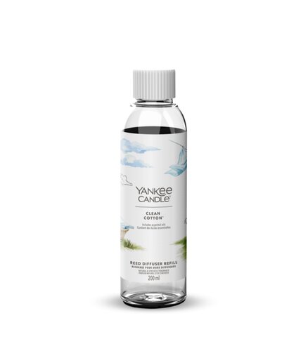 Yankee Candle Clean Cotton Signature Reed Diffuser Refill