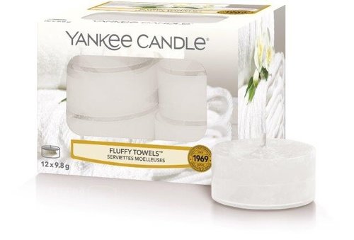 Yankee Candle Fluffy Towels Tea Lights 12 st