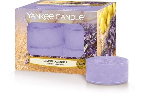 Yankee Candle Lemon Lavender Tea Lights 12 st