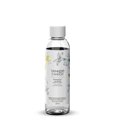 Yankee Candle Midnight Jasmine Signature Reed Diffuser Refil