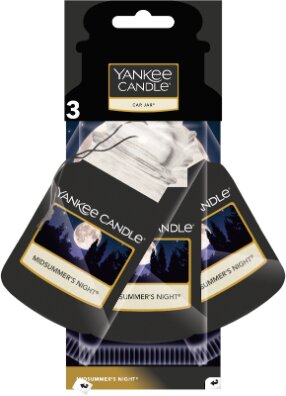 Yankee Candle Midsummer's Night Car Jar 3 Pack