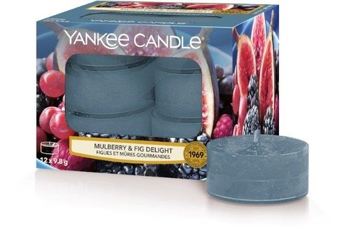 Yankee Candle Mulberry & Fig Delight Tea Lights 12 st
