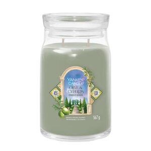 Yankee Candle Olive & Cypress Signature Large