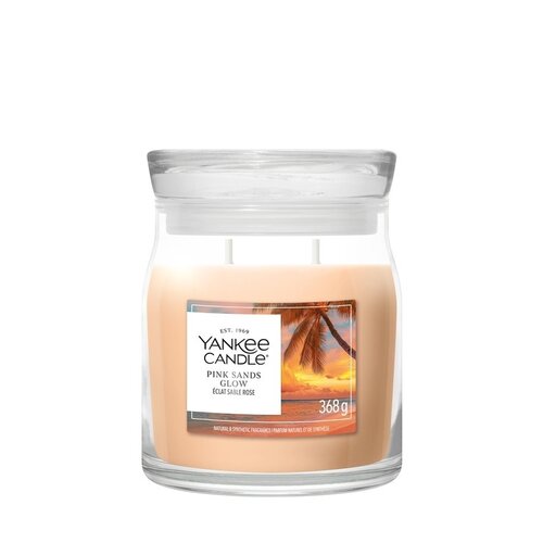 Yankee Candle Pink Sands Glow Medium Jar
