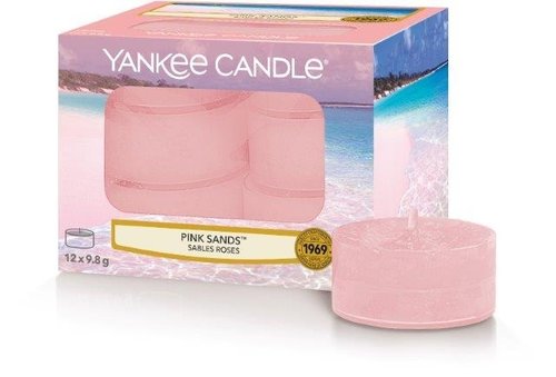 Yankee Candle Pink Sands Tea Lights 12 st