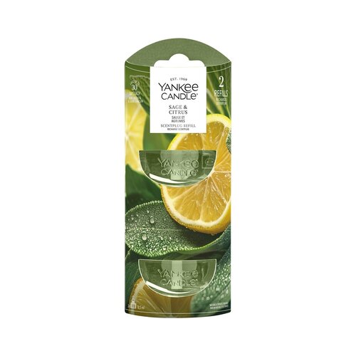 Yankee Candle Sage & Citrus ScentPlug Refill Twin Pack