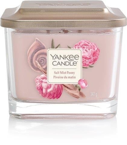 Yankee Candle Salt Mist Peony Medium Vessel