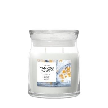 Yankee Candle Silver Birch Medium Jar