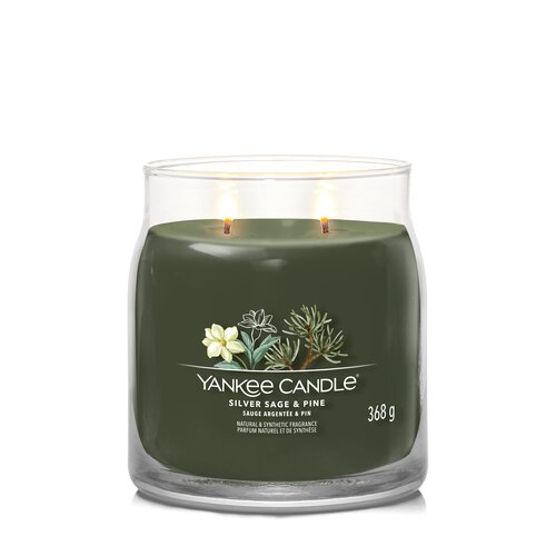 Yankee Candle Silver Sage & Pine Signature Medium