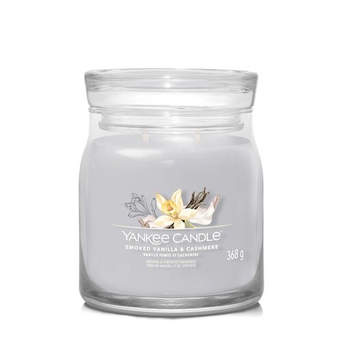 Yankee Candle Smoked Vanilla & Cashmere Signature Medium