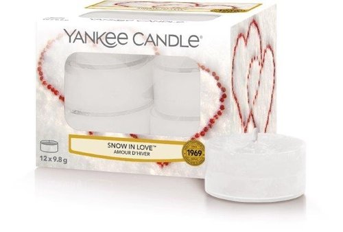 Yankee Candle Snow In Love Tea Lights 12 st