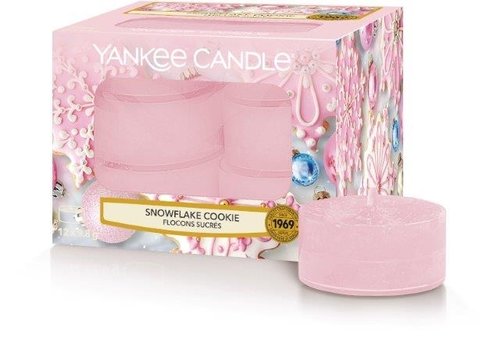 Yankee Candle Snowflake Cookie Tea Lights 12 st