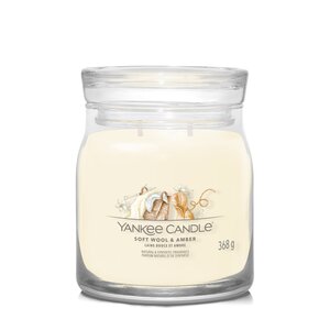 Yankee Candle Soft Wool & Amber Signature Medium
