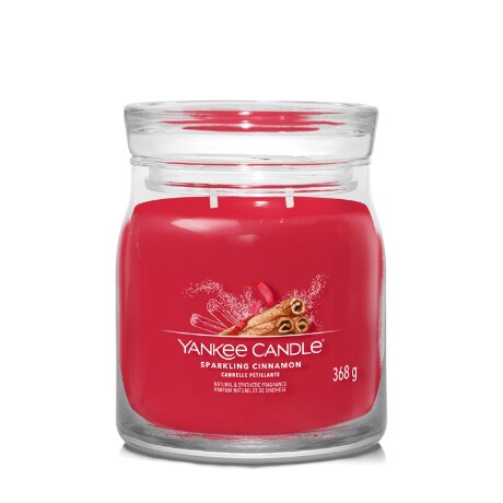 Yankee Candle Sparkling Cinnamon Signature Medium