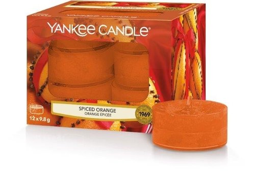 Yankee Candle Spiced Orange Tea Lights 12 st