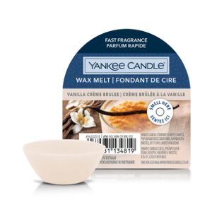 Yankee Candle Vanilla Crème Brûlée Wax Melt