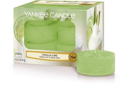 Yankee Candle Vanilla Lime Tea Lights 12 st