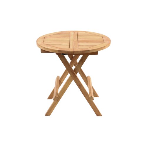 York klaptafel klein rond D50x50cm