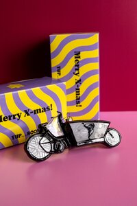 Yup in de Boom  Bakfiets Ornament - afbeelding 5