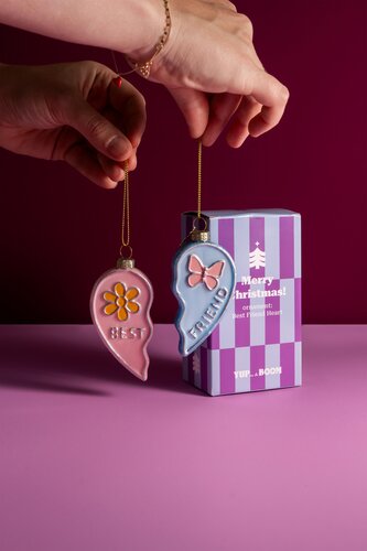 Yup in de Boom Best Friends Hart Kerstornament - afbeelding 4